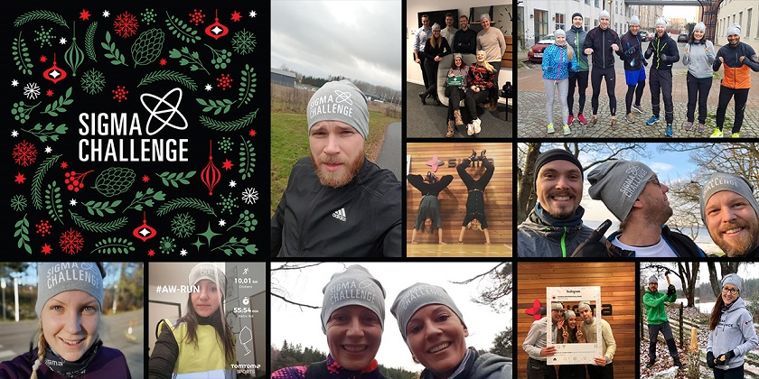 Sigma Christmas Challenge Photo Collage
