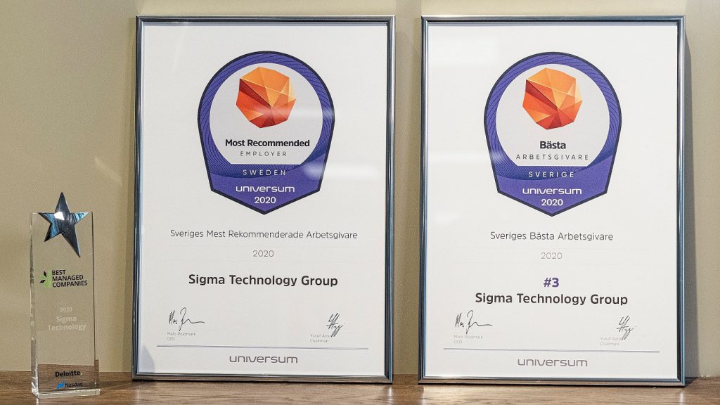 Best Employer Sigma Technology Web