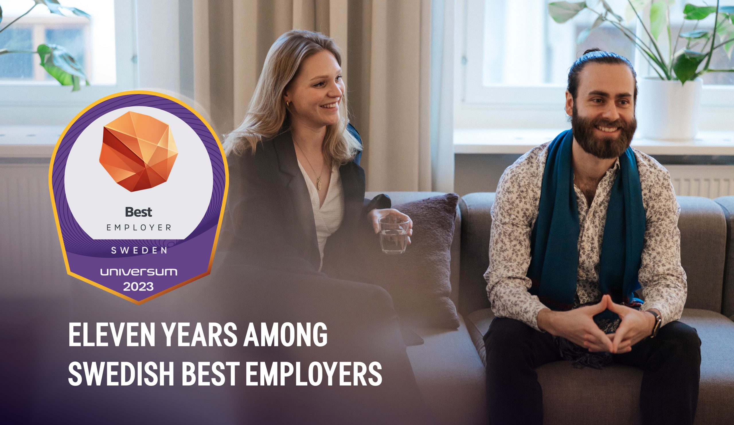 Eleven consistent years among Sweden's Best Employers - Sigma Technology